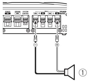 PIONEER GM-A3602 - Salida de un canal - 1