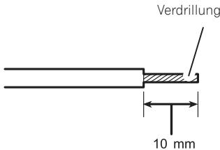 PIONEER GM-A3602 - Anschlieben der Laufsprecherausgangsklemmen - 1
