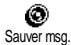 PHILIPS CT3328-BBBSA0BE - Sauvegarde des messages - 1