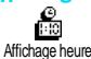 PHILIPS CT3328-BBBSA0BE - Affichage heure - 1