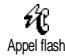 PHILIPS CT3328-BIBSA0BE - Utiliser une touche Flash - 1