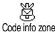 PHILIPS CT3328-BIBSA0BE - Code info zone - 1