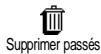 PHILIPS CT3328/BIFSA0G2 - Supprimer des événements passés - 1