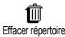 PHILIPS CT3328/BIUUA0GJ - Effacer le contenu du repertoire - 1