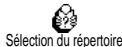 PHILIPS CT 330 - Répertoire de la carte SIM - 1