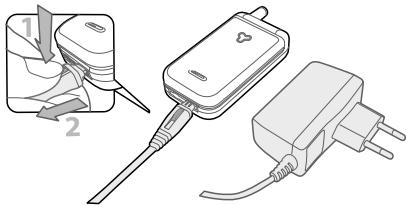 PHILIPS CT 330 - Charger la batterie - 1