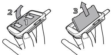 PHILIPS CT 330 - Insérez la carte SIM - 2