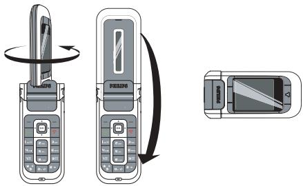 PHILIPS CT 760 - Activer l'appareil photo - 1