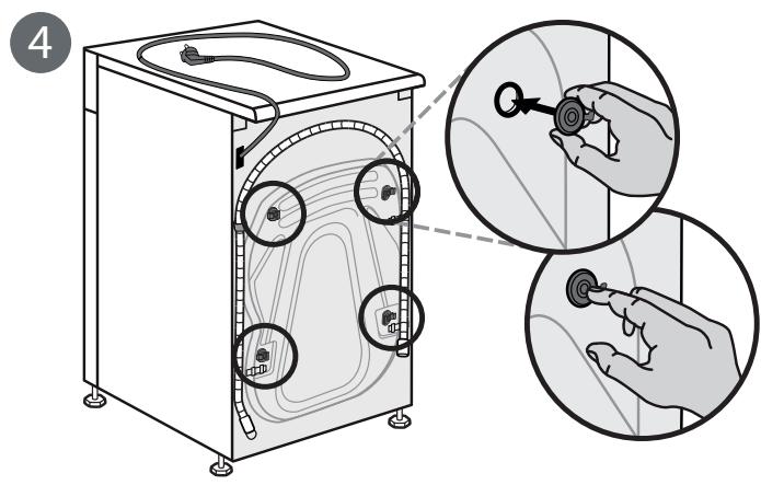 WHIRLPOOL FWG 91484 WSFR FRESHCARE - SI APRES AVOIR EFFECTUÉ LES VERIFICATIONS CI-DESSUS, LA PANNE PERSISTE, ADRESSEZ-VOUS À VOTRE SERVICE APRÉS-VENTE LE PLUS PROCHE - 9