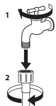 WHIRLPOOL FWG 91484 WSFR FRESHCARE - NETTOYAGE DES FILTRES À TAMIS DU TUYAU D'ALIMENTATION D'EAU - 1