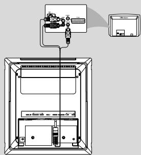 PHILIPS MCD288E - Utiliser la sortie AV - 1