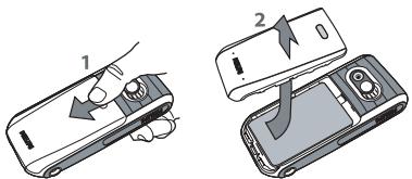 PHILIPS CT5688 - Installation de la carte SIM - 1