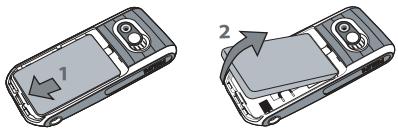 PHILIPS CT5688 - Installation de la carte SIM - 2