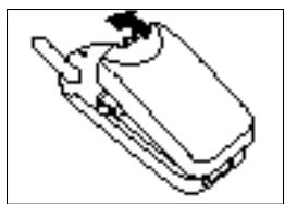 PHILIPS SAVVY - fitting the battery cover - 1