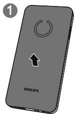 PHILIPS S10A/34 - Retrait de la batterie intégrée - 1