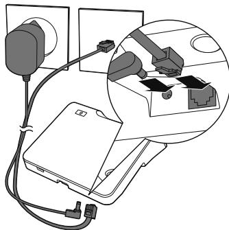 PHILIPS S10A/34 - Branchez le cordon sur : - 1