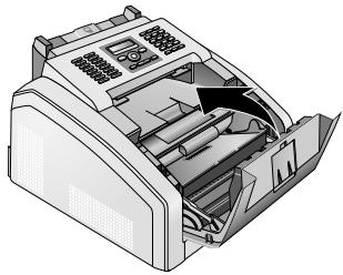 PHILIPS LASERFAX 5125 - Émergence de poussière sur le toner. - 2