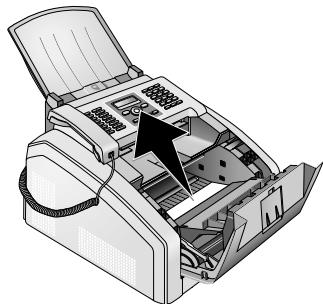 PHILIPS LASERFAX 5125 - Émergence de poussière sur le toner. - 2