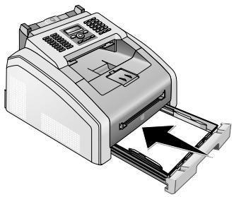 PHILIPS LASERFAX 5125 - Chargement du papier - 1