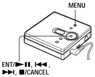 SONY MZ-NE410 - Viewing various information - 1