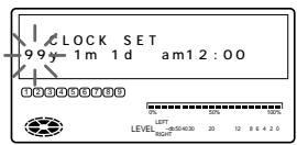 CLOCK SET 99-1m 1d am12:00 LEVEL LEFT -8.50/40.30 20 12 8 6 4 2 0