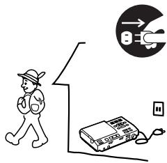 Illustration showing a person walking with a thought bubble containing a battery and a magnified view of the battery.