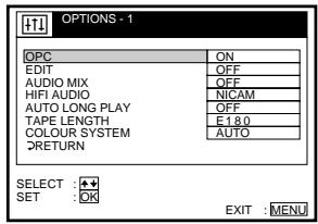 SONY SLV-SE70EG - About the Optimum Picture Control (OPC) function - 1