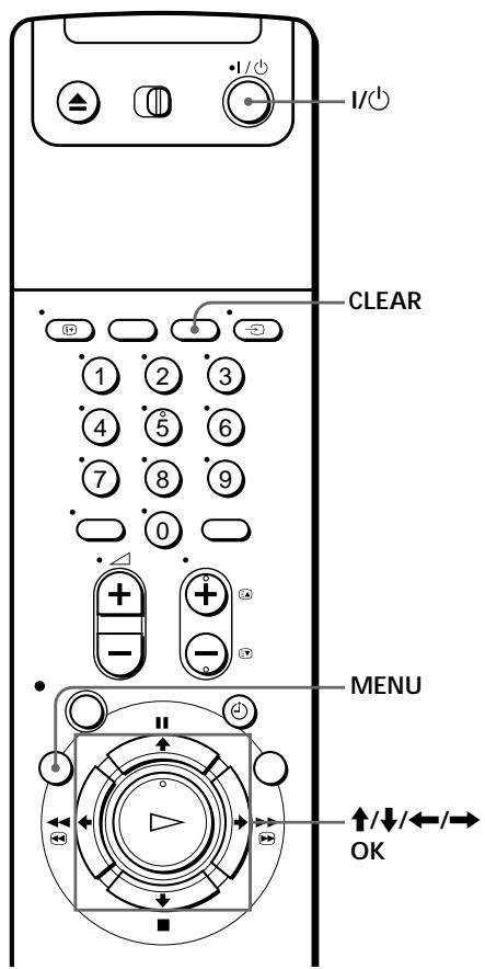 SONY SLV-SE70EG - Checking/ changing/ cancelling timer settings - 1