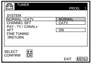SONY SLV-SE70EG - Presetting channels - 8