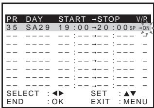 SONY SLV-SE740G - Press OK. - 3