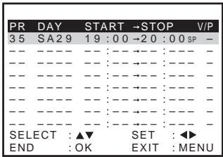 SONY SLV-SE740G - Press OK. - 1