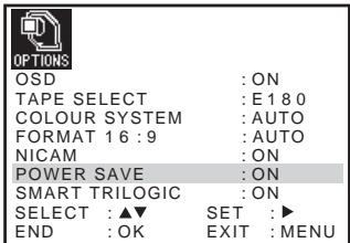 SONY SLV-SE740G - Reducing the VCR's power consumption - 1