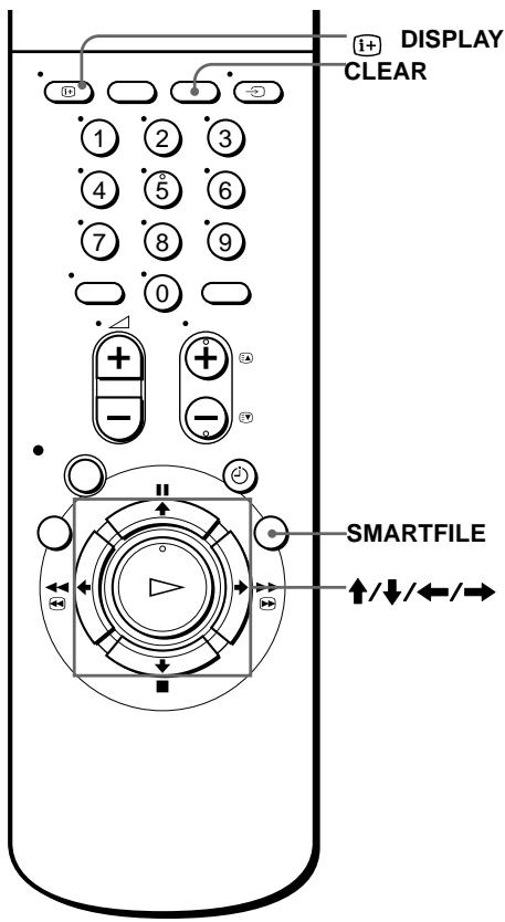 SONY SLV-SF900D - Löschen der Daten einer unerwünschten Aufnahme - 1