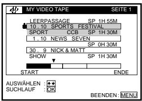 SONY SLV-SF900D - Drücken Sie →. - 1