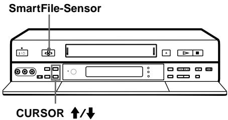 SONY SLV-SF900D - Überprüfen des Inhalts auf einem Videoband - 1