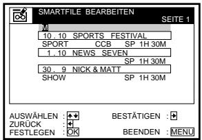 SONY SLV-SF900D - Beschriften Sie das Bande. - 1