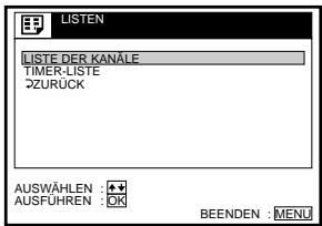 SONY SLV-SF900D - Löschen unerwünschter Programmpositionen - 4