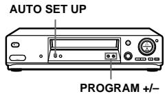 SONY SLV-SX717E - Utilisation de la fonction de réglage automatique - 1