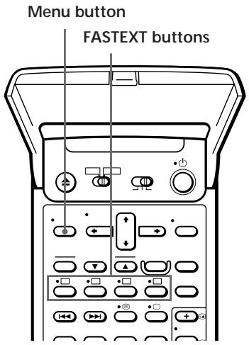 SONY SLV-T2000MN - Step 2: Setting up the remote commander (continued) - 1