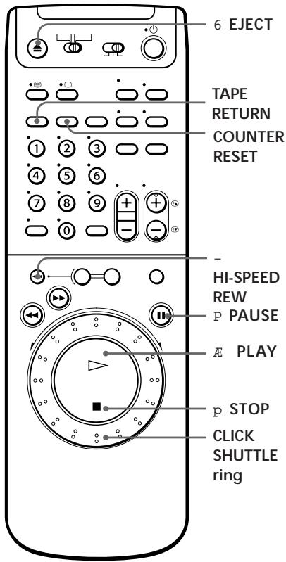 SONY SLV-T2000MN - Playing a tape - 2