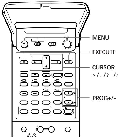 SONY SLV-T2000MN - Manual setup — Presetting channels - 1