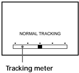 NORMAL TRACKING Tracking meter