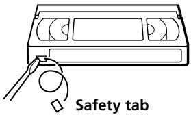 Safety tab