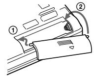 SONY WM-FX487 - If the battery compartment lid comes off - 1