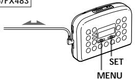 SONY WM-FX487 - Listening to the Radio - 4