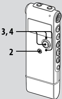 SONY ICD-UX80 - Borrado de mensajes - 1