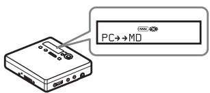 SONY MZ-NE410CK - Conexión del Net MD al ordinador - 2