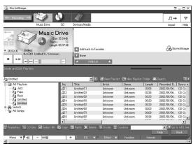 SONY MZ-NE410CK - Hagalick en Edit (Editor) en la esquina inferior derecha de la pantalla. - 1