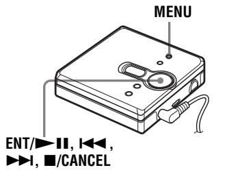 SONY MZ-NE410CK - Visualización de información - 1