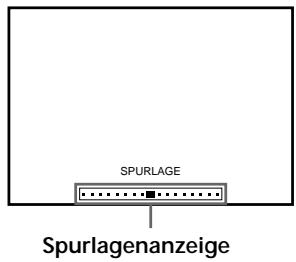 SONY SLV-SE60AE2 - Einstellen der Spurlage - 1